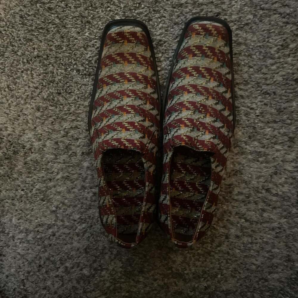 Texas Boot Ranch Multicoloured Patterned Loafers - Picture 4 of 4